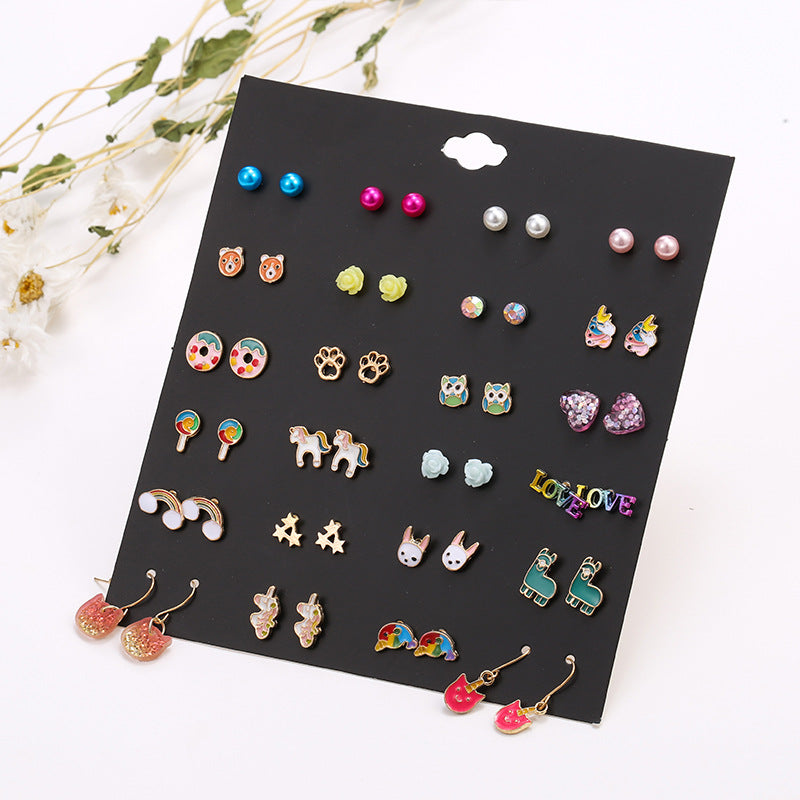 Alloy Korea Geometric Earring  (e0004-1) Nhsd0470-e0004-1