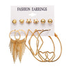 Alloy Fashion Tassel Earring  (gfm05-03)  Fashion Jewelry Nhpj0315-gfm05-03