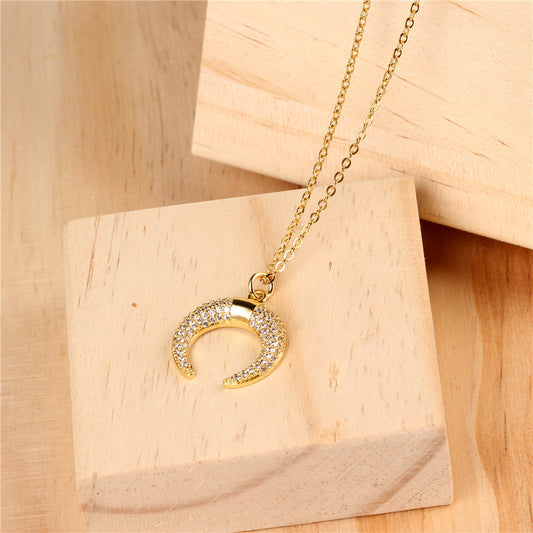 Titanium&stainless Steel Fashion  Necklace  (ne0029-a) Nhpy0401-ne0029-a