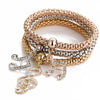 Fashion Butterfly Alloy Layered Plating Rhinestones Women's Bangle