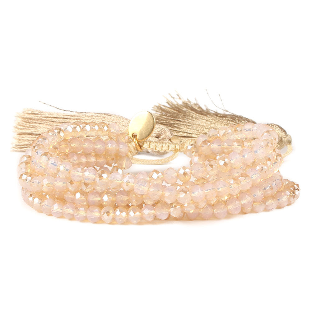 Imitated Crystal&cz Fashion Tassel Bracelet  (b-b0561-a) Nhgw1046-b-b0561-a