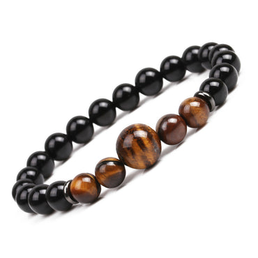 Natural Stone Fashion Geometric Bracelet  (tiger Eye) Nhyl0147-tiger-eye