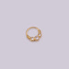 Hot Sale Zircon Nose Ring Micro-inlaid Round Nasal Septum Ear Bone  Wholesale