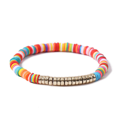 Casual Geometric Soft Clay Women's Bracelets