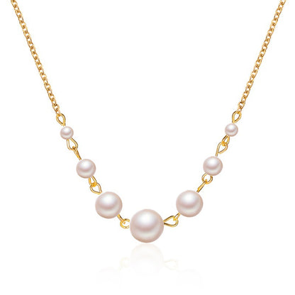 Hot Selling Fashion Simple Pearl Necklace Wholesale