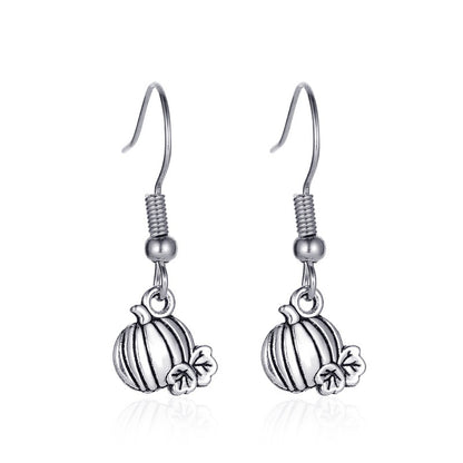 Retro Plating Alloy No Inlaid Earrings