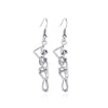 Retro Plating Alloy No Inlaid Earrings