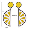 Geometric Plating Alloy No Inlaid Earrings Ear Studs