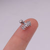 Fashion Crown Plating Metal Earrings Ear Studs