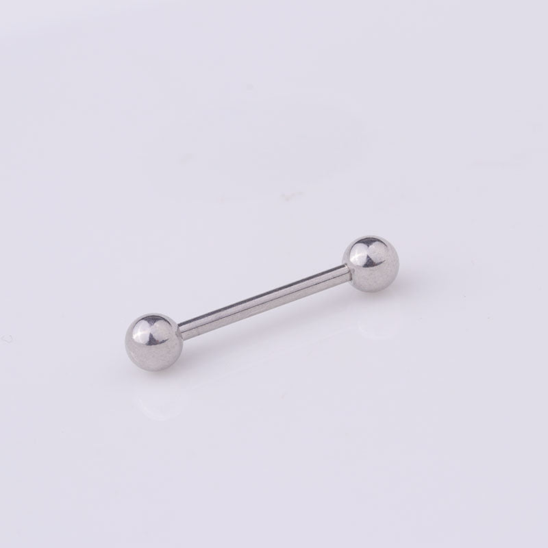 Fashion Geometric Stainless Steel Plating No Inlaid Tongue Nail