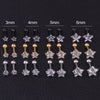 Ear Cartilage Rings & Studs Fashion Geometric 316 Stainless Steel