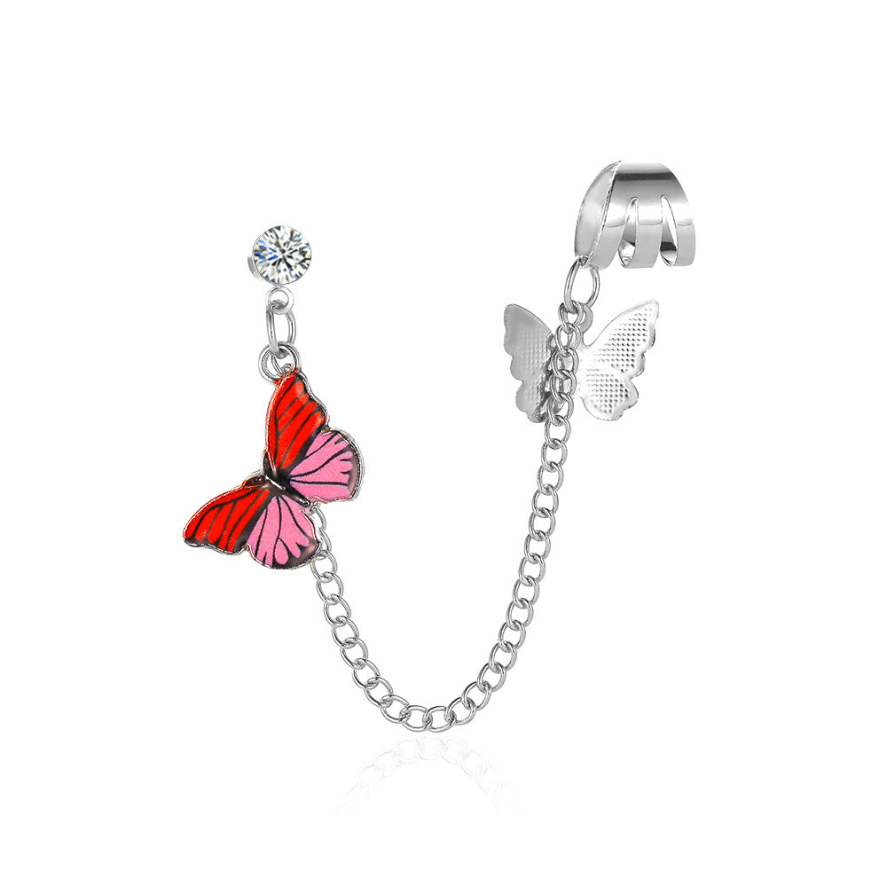 Single Color Butterfly Earrings