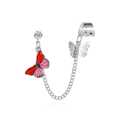 Single Color Butterfly Earrings