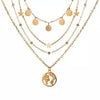 1 Piece Fashion Devil's Eye Moon Alloy Plating Women's Pendant Necklace