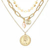 1 Piece Fashion Devil's Eye Moon Alloy Plating Women's Pendant Necklace