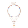 Multi-layer Devil's Eye Pendant Necklace