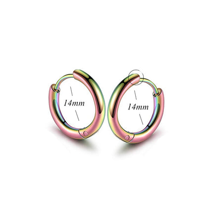 Simple  Stainless Steel Earrings