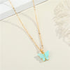 Fashion Butterfly Resin Necklace