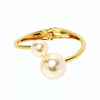 Fashion Alloy Double-layer Pearl Bracelet