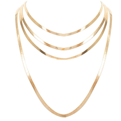 Fashion Geometric Alloy Wholesale Necklace