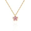 Fashion Flower Alloy Plating Necklace