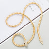 Creative Simple Snake-shaped Hollow Chain Necklace