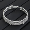 Fashion Rhinestone Pearl Multi-layer Winding Bracelet