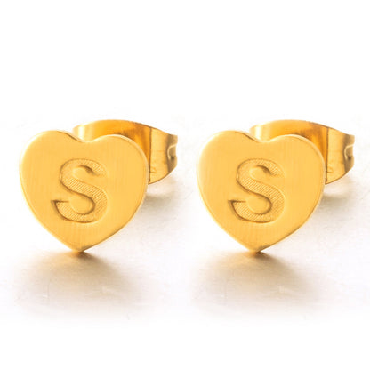 New English 26 Letters Earrings