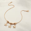 Simple Shell Starfish Diamond Anklet Wholesale