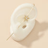 Fashion Fish Flower Zircon Ear Clip