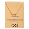 Retro Circle Butterfly Pendent Thin Chain Necklace