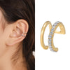 Wholesale Jewelry Fashion U Shape Alloy Rhinestones Earrings