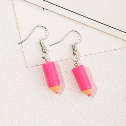 Fashion Cute Pencil Earrings Wholesale