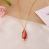 Fashion Semi-precious Stone Pendent Necklace Wholesale