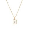 Simple Style Letter Stainless Steel Plating Gold Plated Necklace