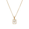 Simple Style Letter Stainless Steel Plating Gold Plated Necklace