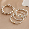 Retro Heart Shape Pearl Bracelet Wholesale