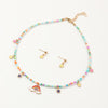 Simple Style Color Block Beaded Girl's Necklace