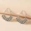 Wholesale Jewelry Retro Simple Hollow Geometric Earrings Gooddiy