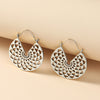 Wholesale Jewelry Retro Simple Hollow Geometric Earrings Gooddiy