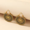 Wholesale Jewelry Retro Simple Hollow Geometric Earrings Gooddiy