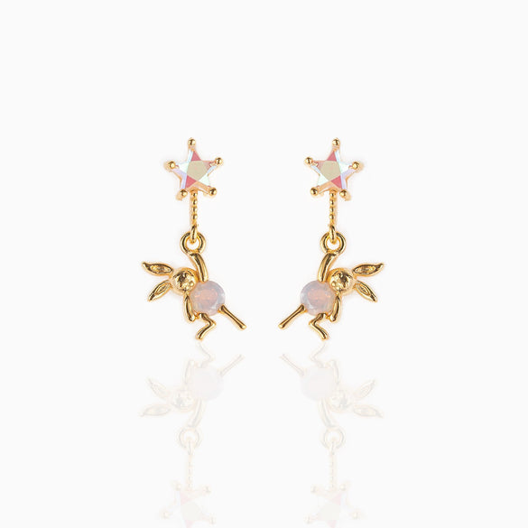 Wholesale Summer Zircon Earrings 18k Gold Color-preserving Jewelry Gooddiy