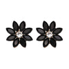 Wholesale Jewelry Diamond-studded Flower-shaped Earrings Gooddiy