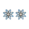 Wholesale Jewelry Diamond-studded Flower-shaped Earrings Gooddiy