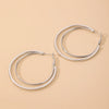 Gooddiy Exaggerated Style Double-layer Circle Metal Earrings Wholesale Jewelry