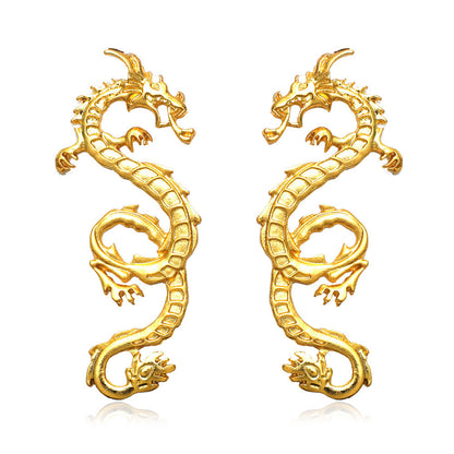 Fashion Animal Plating Alloy No Inlaid Earrings Ear Studs