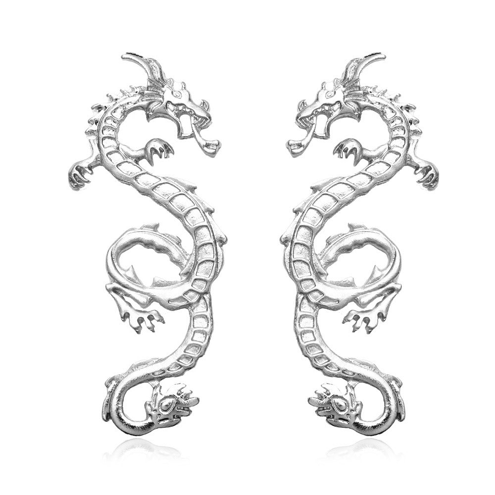 Fashion Animal Plating Alloy No Inlaid Earrings Ear Studs