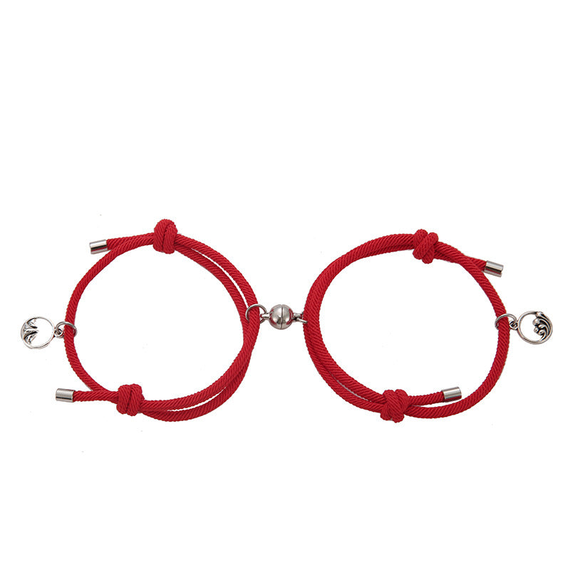 Wholesale Jewelry Simple Alloy Couple A Pair Bracelet Gooddiy