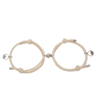 Wholesale Jewelry Simple Alloy Couple A Pair Bracelet Gooddiy