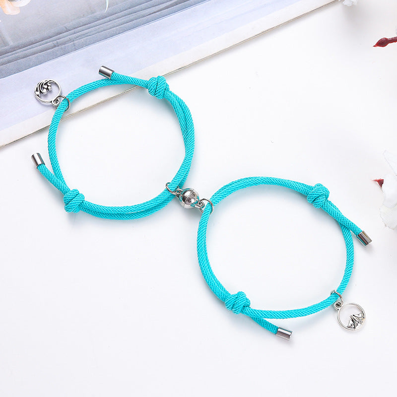 Wholesale Jewelry Simple Alloy Couple A Pair Bracelet Gooddiy